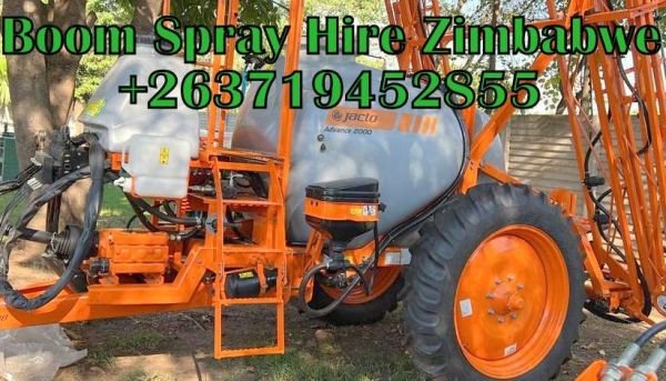 Boom Sprayer Hire Harare | +263719452855