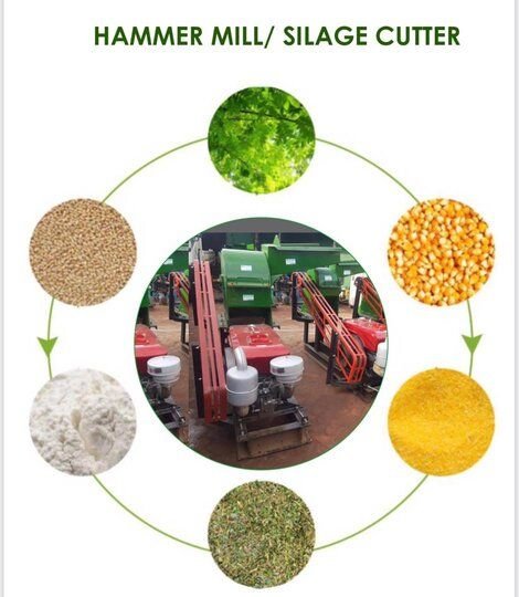 Multi purpose Grinding mill / Grain crusher / Chaff cutter