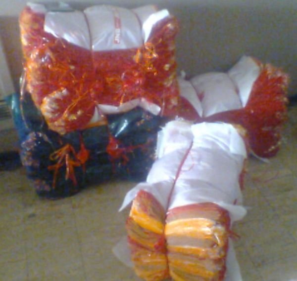 10 kg red woven pockets for packing oranges, potatoes, butternuts, onions